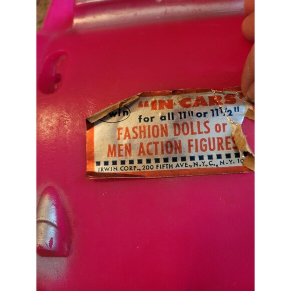 Vintage Irwin Barbie Dune Buggy Car Pink READ DESCRIPTION! - Picture 14 of 15